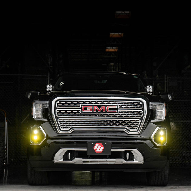 GMC 1500 (19-On) Clear Spot/Clear W/C FPK Baja Design 12 x 12 x 12 in / Clear