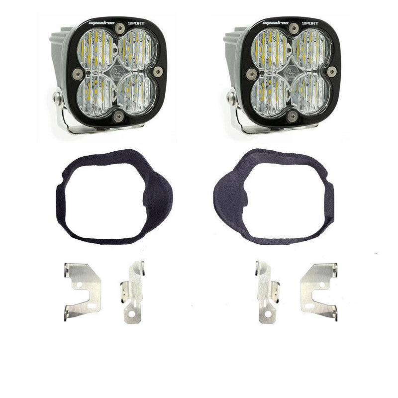 Mercedes Squadron Sport Fog Pocket Light Kit For Mercedes 2014-2018 Sprinter Van (Clear) Baja Designs