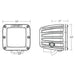 Rigid D-Series SAE Fog Yellow/White Pair Chassis Unlimited Inc. 