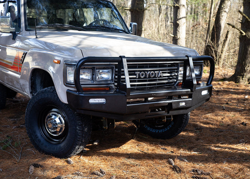 Dobinsons Bull Bar Classic Black For Toyota Land Cruiser 60 Series - BU59-3567