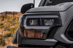 Toyota Tacoma (12-15): XB Hybrid LED Headlights Amber DRL