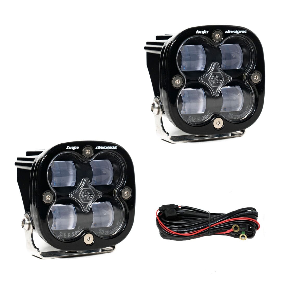 Baja Designs Squadron SAE LED Auxiliary Light Pod Pair - SAE Fog Chassis Unlimited Inc. 