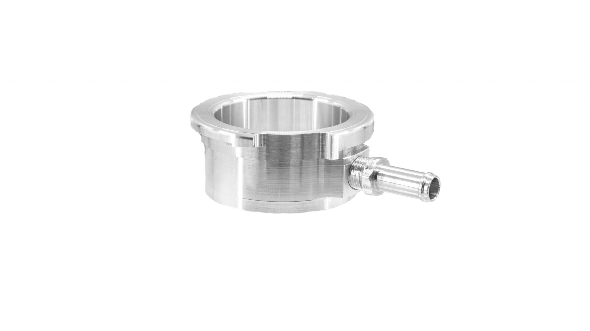 Large Radiator Cap Filler Neck 90 Degree W/ Overflow Fitting