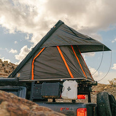 BA TENTS - PACKOUT™ Rooftop Tent (Universal Fit) - Black/Rhinotec Cover + Grey/Org Tent