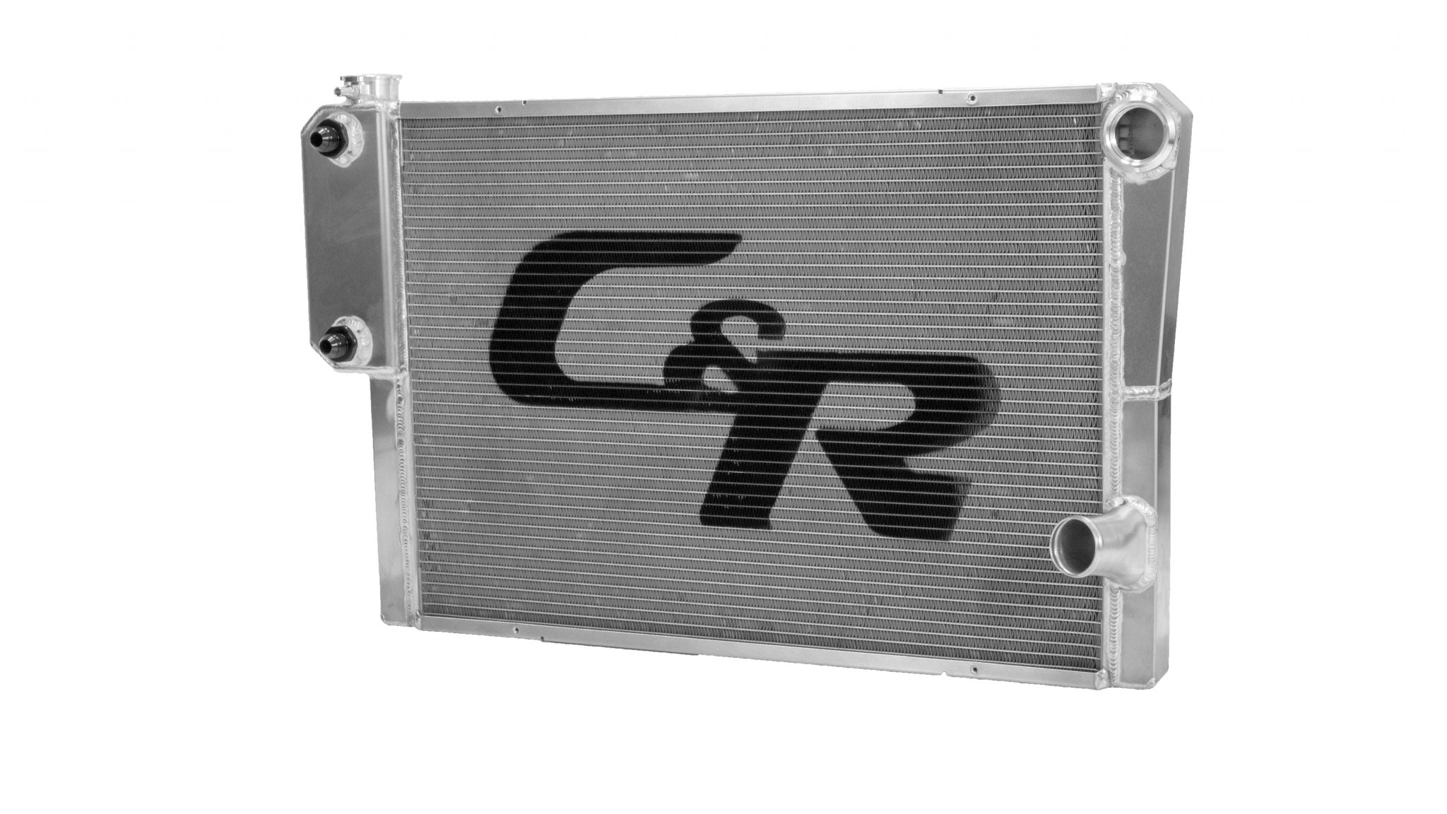 Radiator Universal CR Performance Heat Exchanger Open 30 Inch x  Inch 1-3/4 Inch Low Outlet C&R Racing