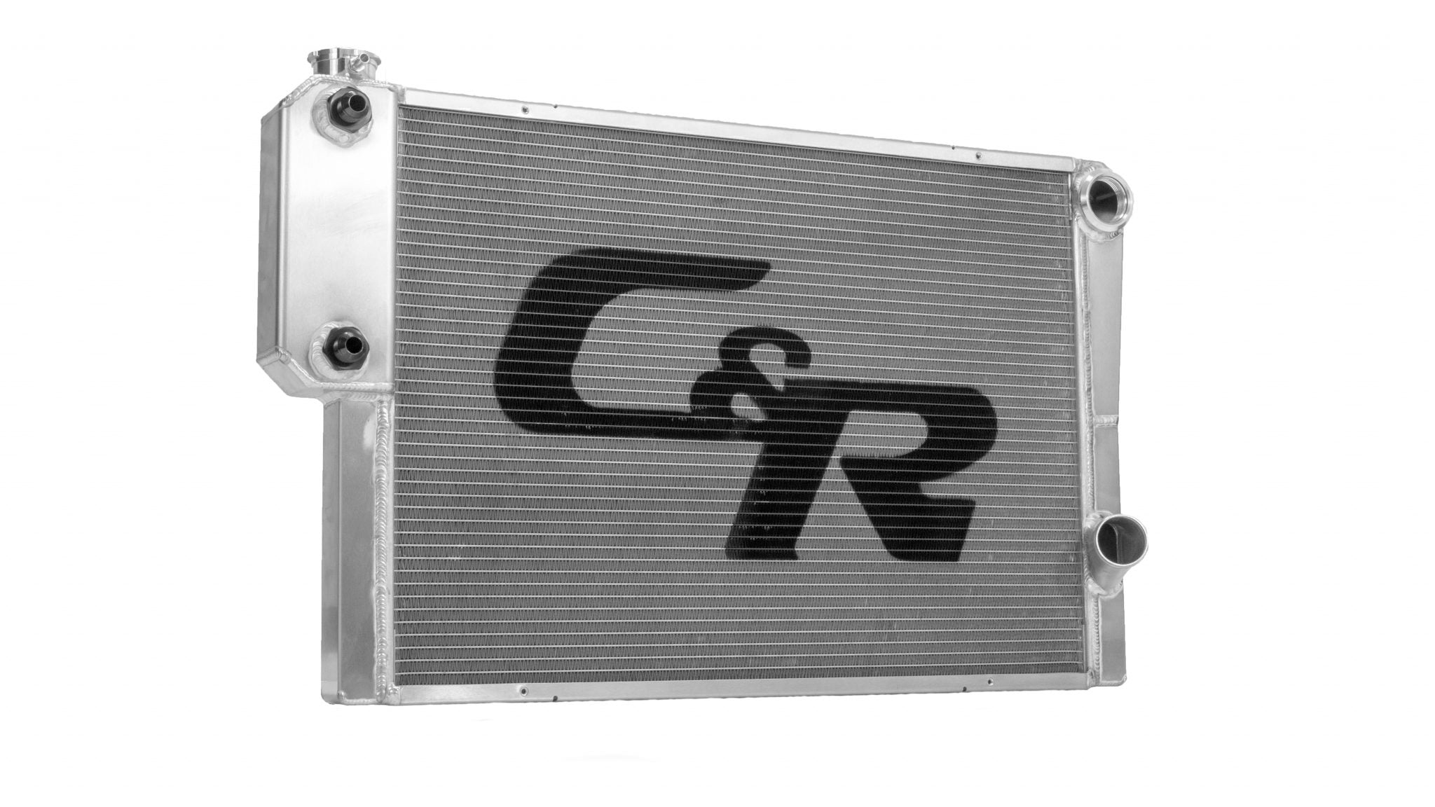 Radiator Universal CR Performance Heat Exchanger Open 30 Inch x  Inch 1-3/4 Inch High Outlet C&R Racing