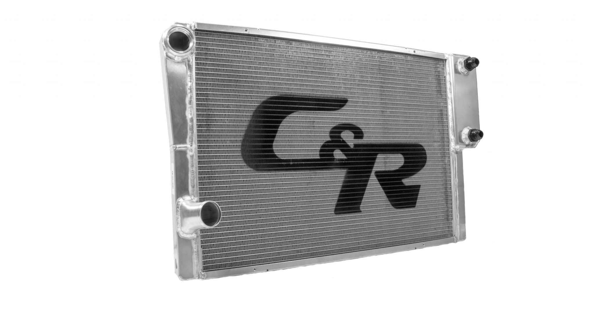 Radiator Universal CR Performance (Ford Style) Heat Exchanger Closed 30 Inch x  Inch 1-3/4 Inch High Outlet C&R Racing