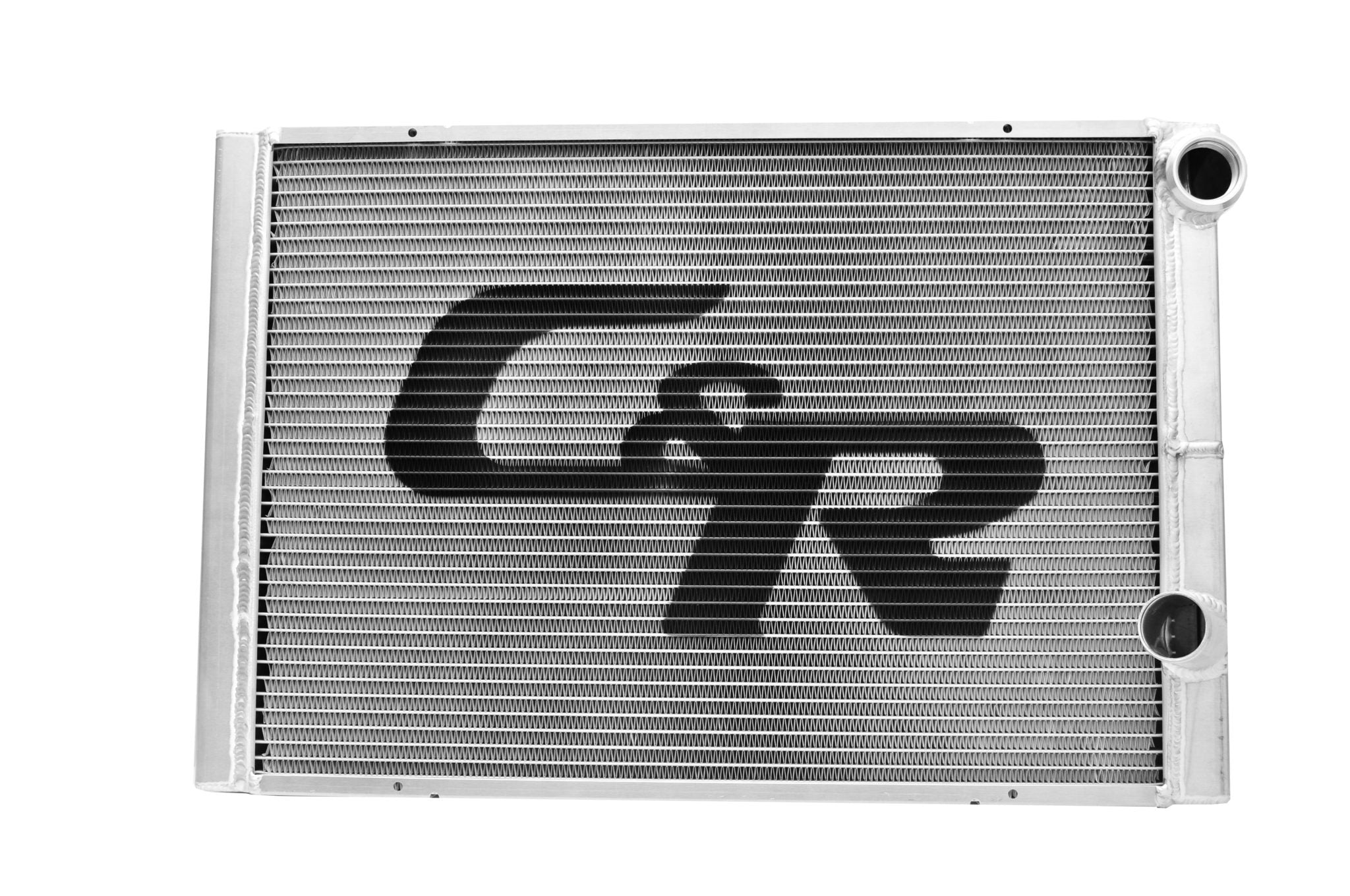 Radiator 42mm Double Pass Extruded Tube Closed  26 Inch x Inch  1-3/4 Inch High Outlet C&R Racing