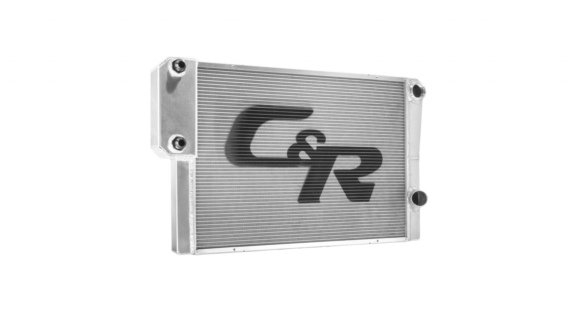 Radiator Lightweight Late Model Heat Exchanger Single Row Extruded Tube Closed 30 in x 19 in 1-3/4 in High Outlet
