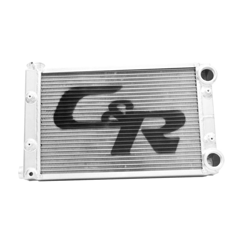 Radiator Drag 42mm Scirocco Style Open 22 Inch x 13 Inch w/-20 AN Port Inlet and Outlet (Specify Fittings) C&R Racing