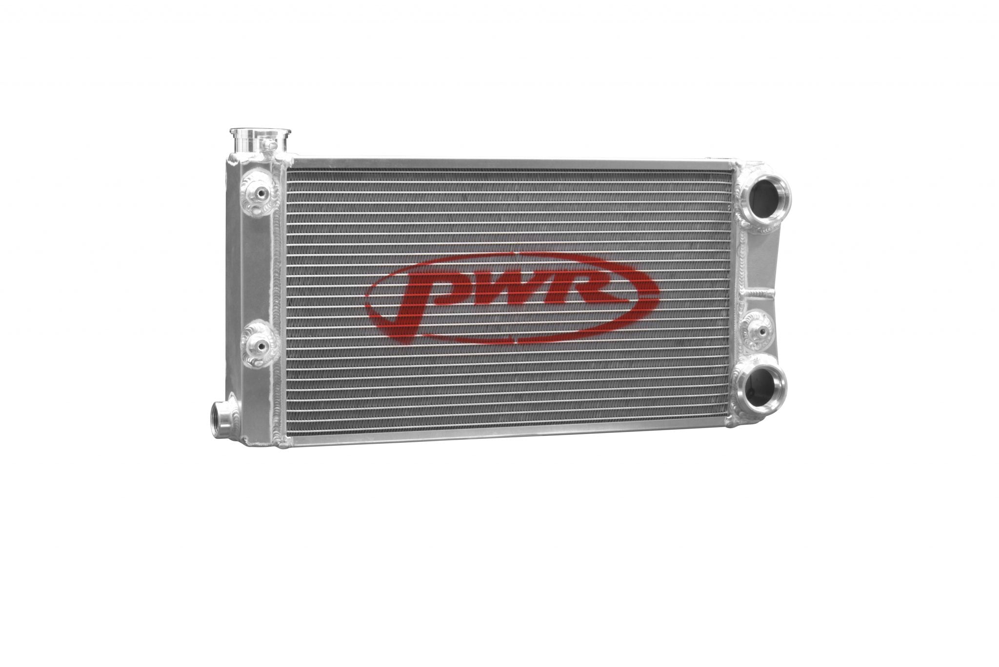 Radiator Drag 55mm Scirocco Style Open 22 Inch x 10.50 Inch w/ -20 AN Port Inlet and Outlet (Specify Fittings) C&R Racing