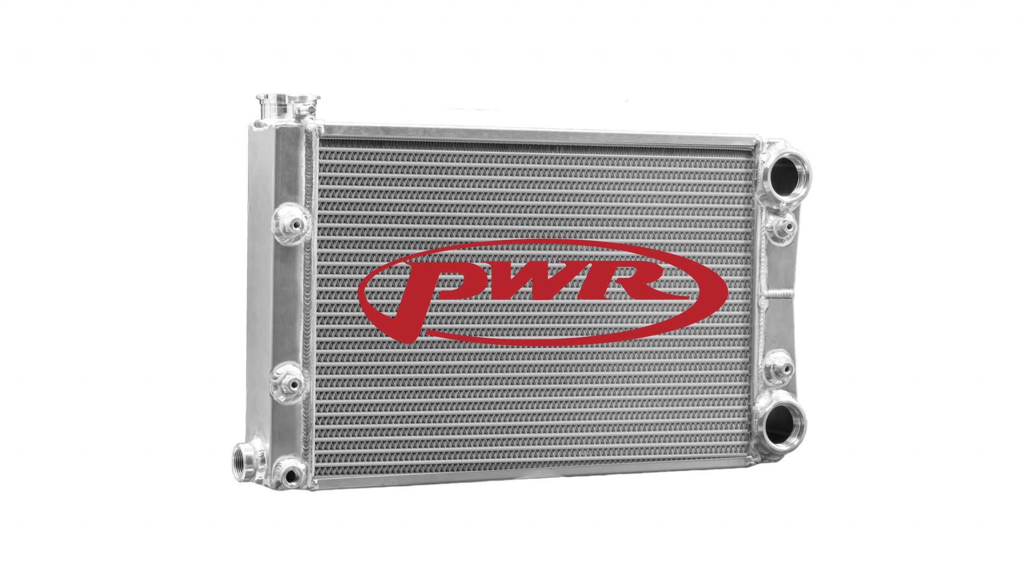 Radiator Drag 55mm Scirocco Style Open 22 Inch x 13 Inch w/ -20 AN Port Inlet and Outlet (Specify Fittings) C&R Racing