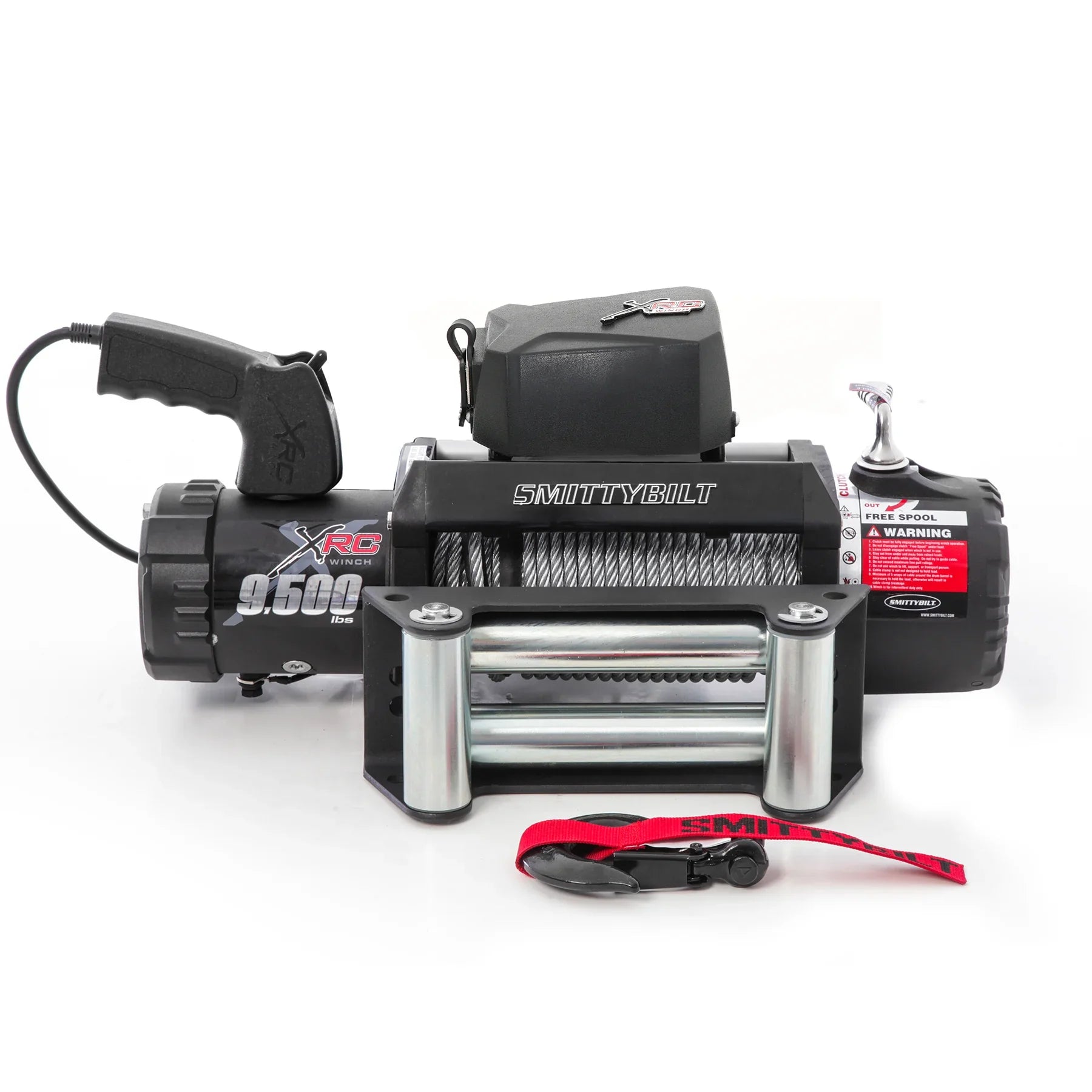 SmittyBilt XRC 6.6hp Gen2 9500lb Winch With Steel Cable
