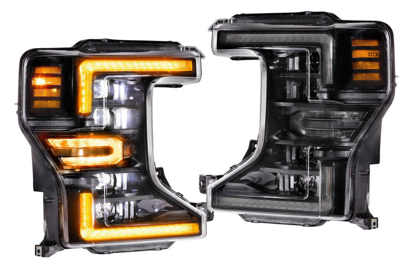Ford Super Duty (2020+): XB LED Headlights Amber DRL