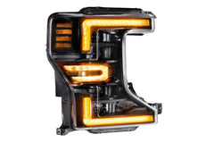 Ford Super Duty (2020+): XB LED Headlights Amber DRL