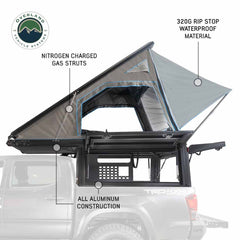MagPak - Camper Shell/Roof Top Tent Combo W/Lights, Rear Molle Panel, Side Tie Downs, Front & Rear Windows