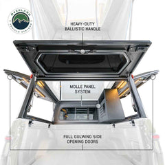 MagPak - Camper Shell/Roof Top Tent Combo W/Lights, Rear Molle Panel, Side Tie Downs, Front & Rear Windows