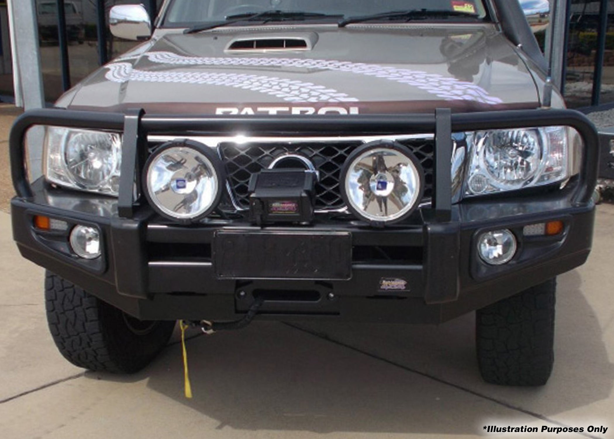 Dobinsons Bull Bar Black Deluxe For Nissan Navara/Frontier D23/Np300 2015 - 2020 - BU45-3700