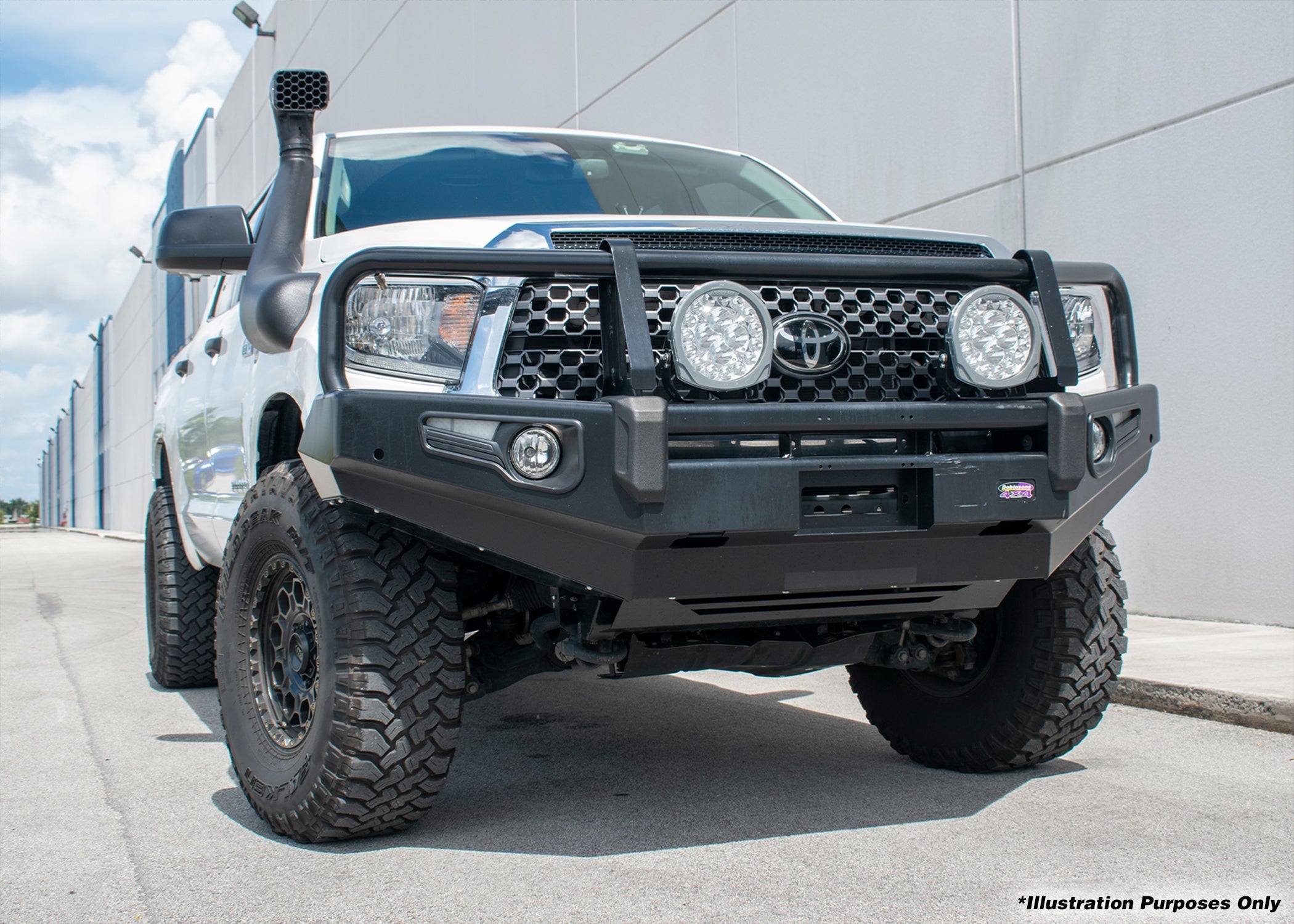 Dobinsons Bull Bar Black Deluxe For Toyota Tundra 2Nd Gen 2007 - 2021 - BU59-5558