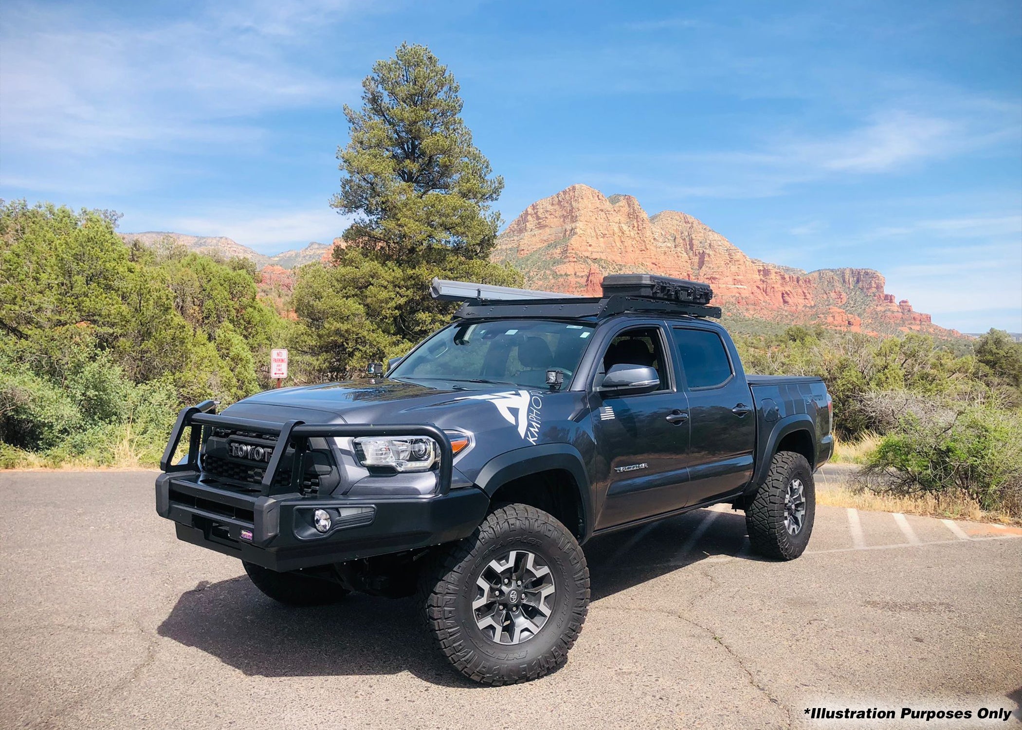 Dobinsons Bull Bar Black Deluxe For Toyota Tacoma 3Rd Gen 2016 - 2023 - BU59-5559