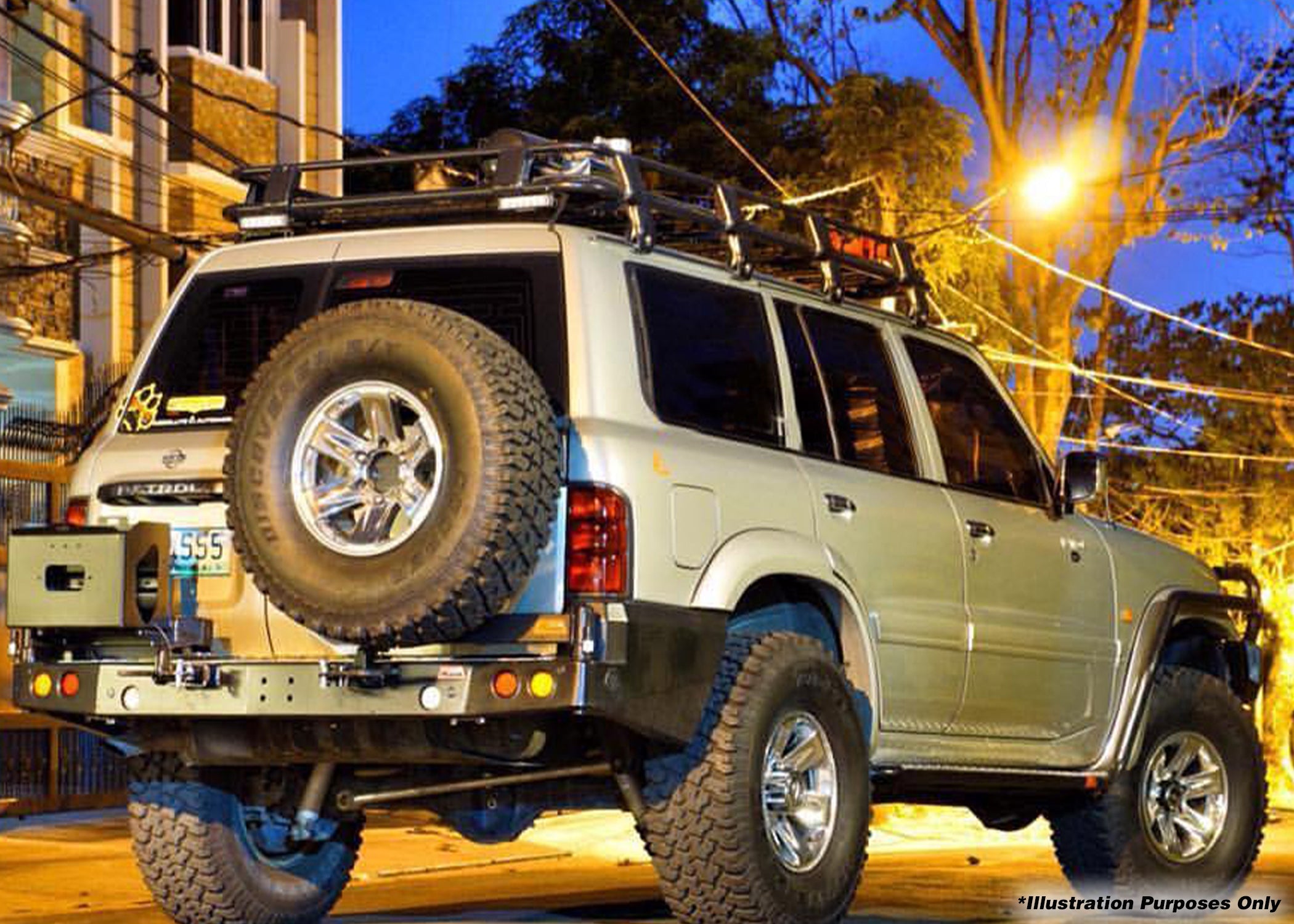 Dobinsons Rear Bumper With Swing Outs For Toyota Landcruiser 100 Series & Lexus Lx470(Bw80 - 4109)