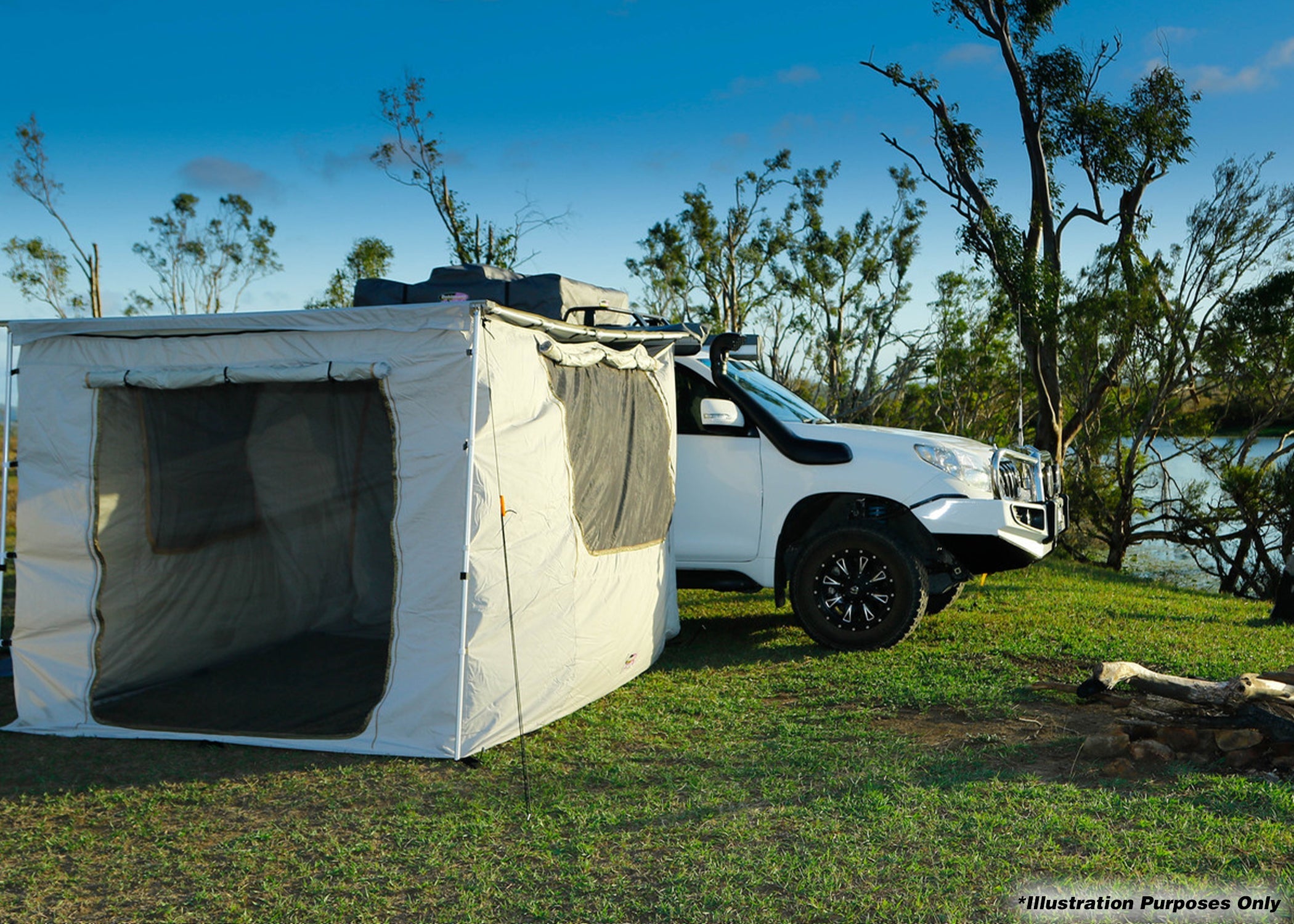 Dobinsons Roll Out Awning Tent Room - SUITS 2M X 3M MEDIUM AWNING - CE80-3972