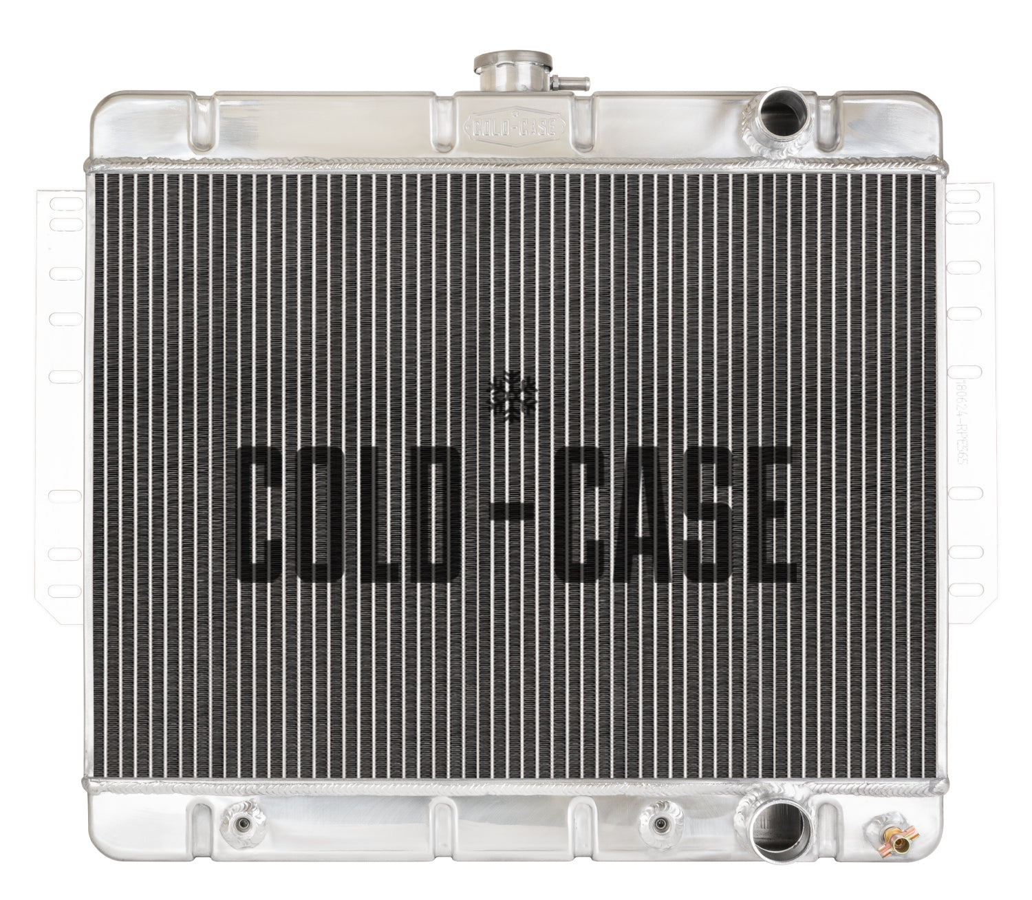61-65 Impala Aluminum Radiator Stamped Cold Case Radiators
