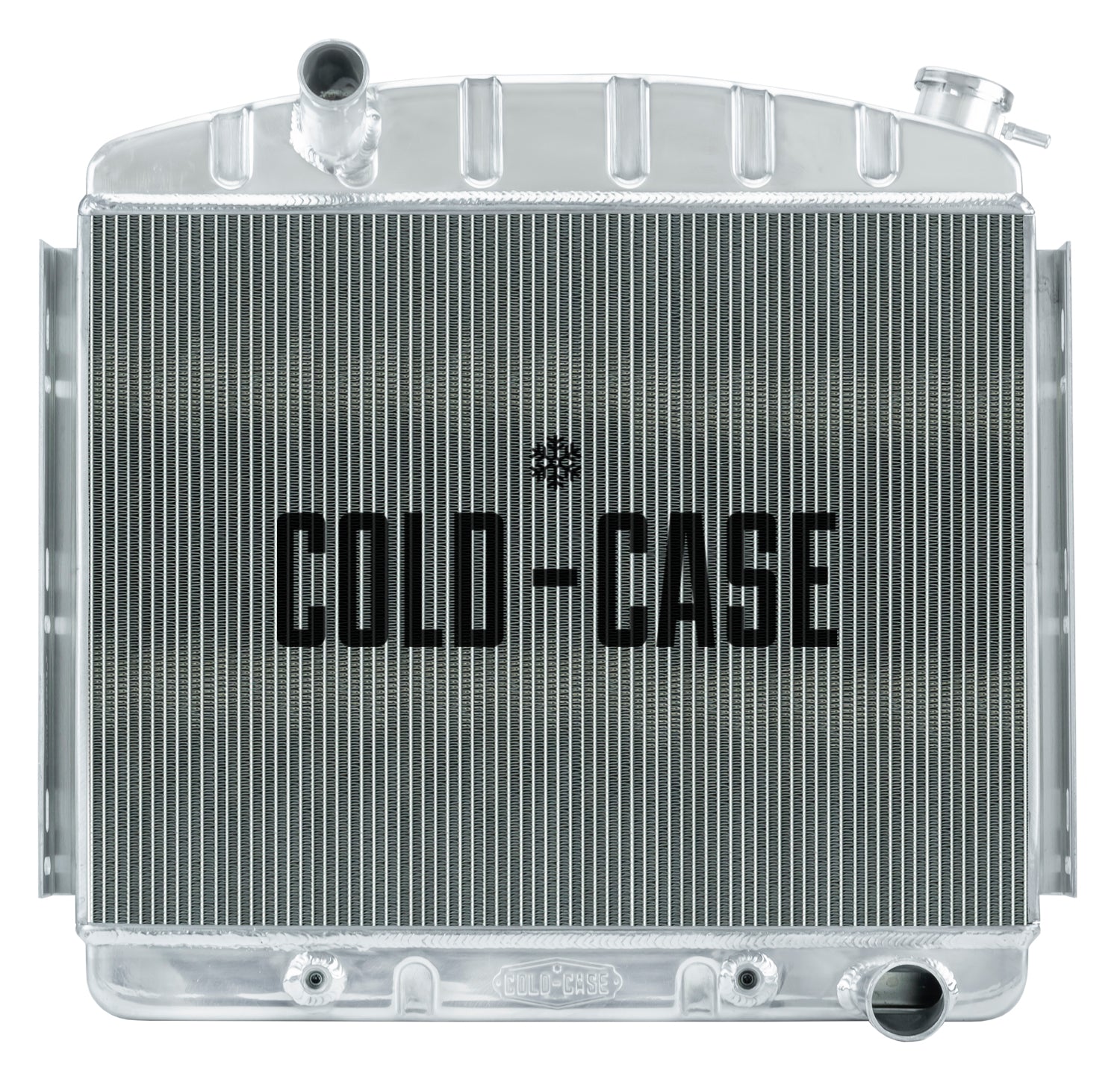 57 Tri-5 Chevy Aluminum Performance Radiator 6 Cyl (Front Mount) Cold Case Radiators