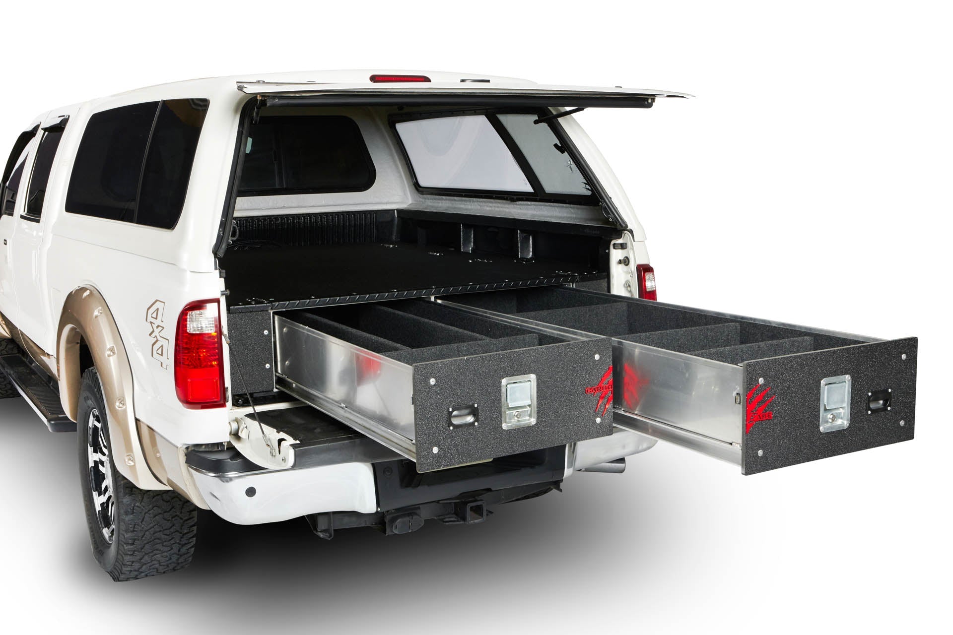 Cargo Locker Base 12 Inch Single Drawer System 07-Pres Toyota Tundra Crew Max Cargo Ease