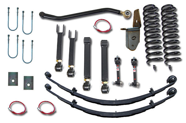 Jeep XJ Lift Kit 4.5 Inch For 1984-2001 Jeep Cherokee XJ Overland Plus Short Arm Lift Kit Clayton Off Road