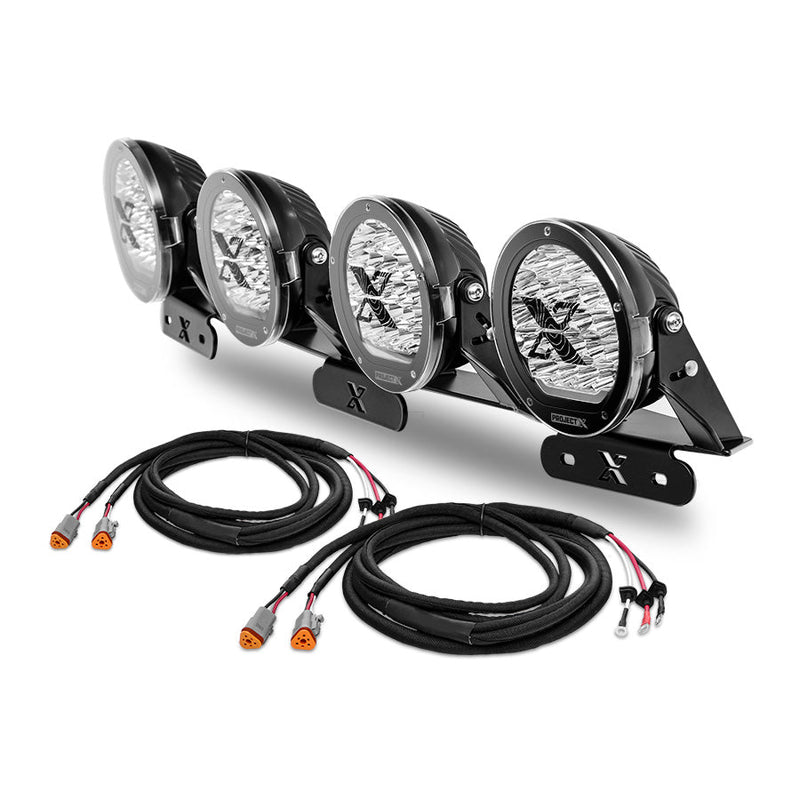 PROJECT X - SERIES X HP.70 2021+ Bronco Bumper Kit - 4 Light (Modular Bumper Only)
