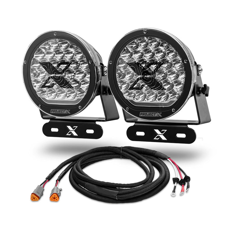 PROJECT X - SERIES X HP.85 2021+ Bronco Bumper Kit - 2 Light (Modular Bumper Only)