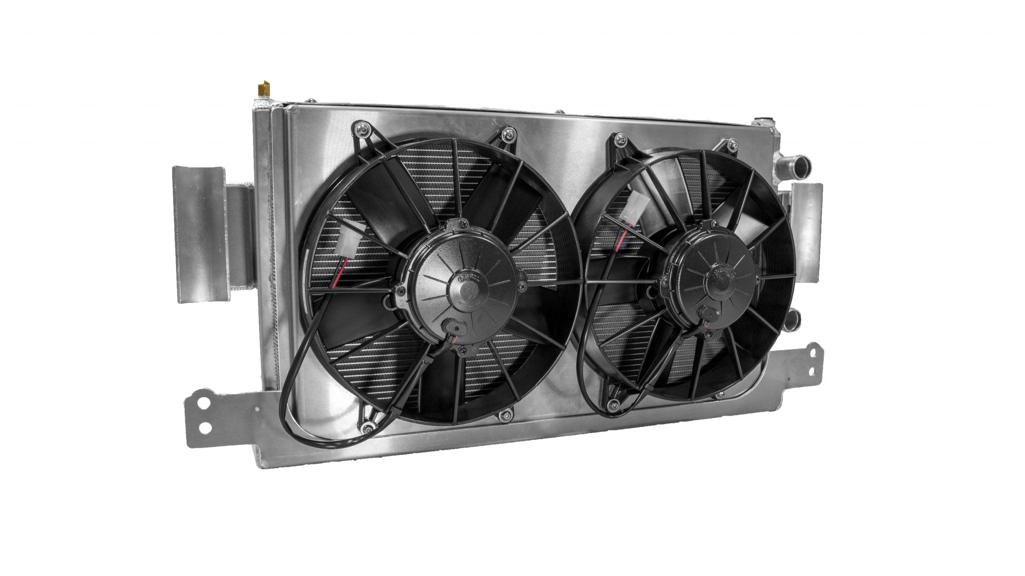 Polaris RZR 1000xp Turbo Rear Mounted Racing Module - Radiator, LTR, and Fan Shroud C&R Racing