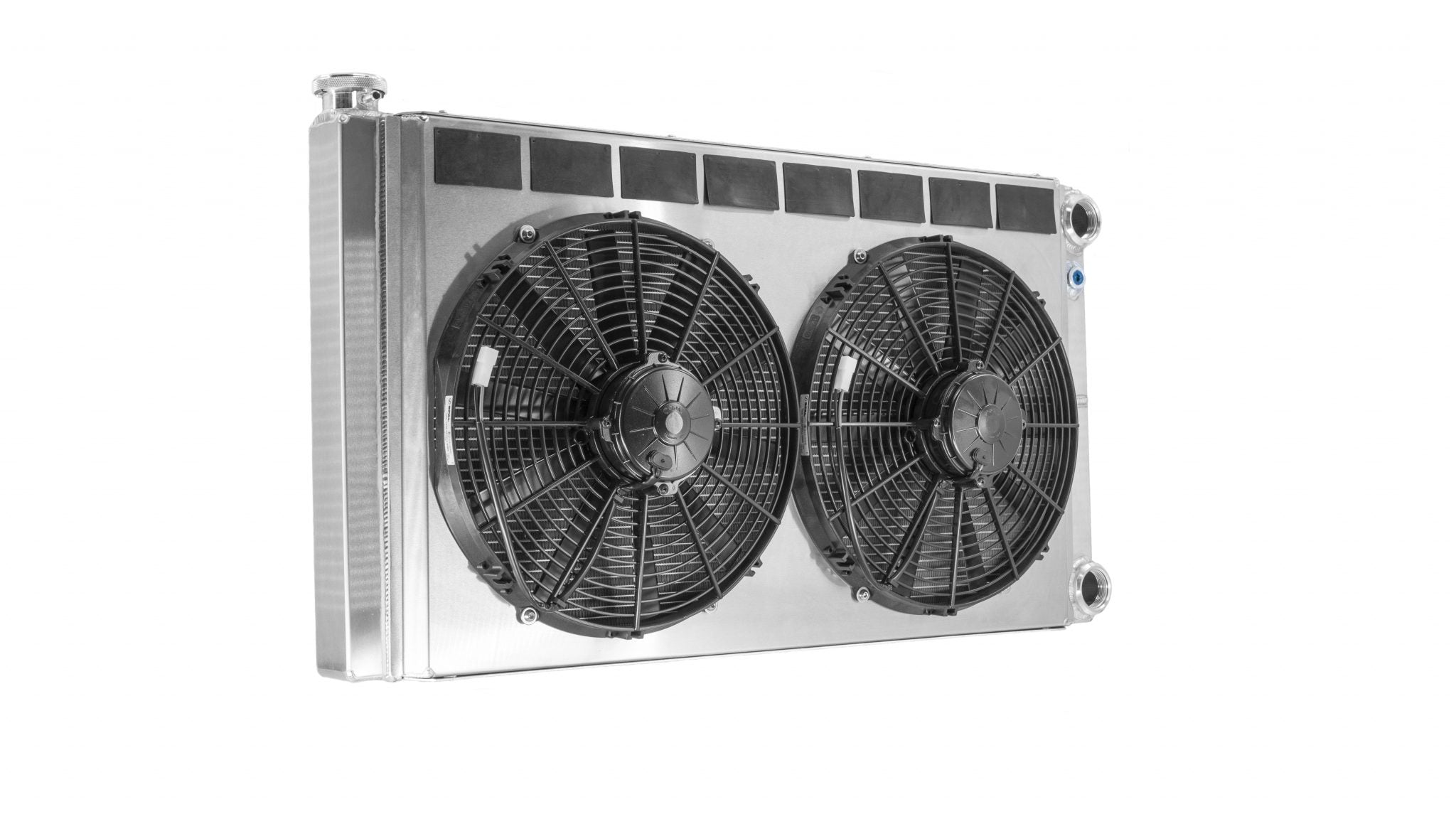 Universal Offroad Radiator Brushed Fan Module - 31x14 C&R Racing