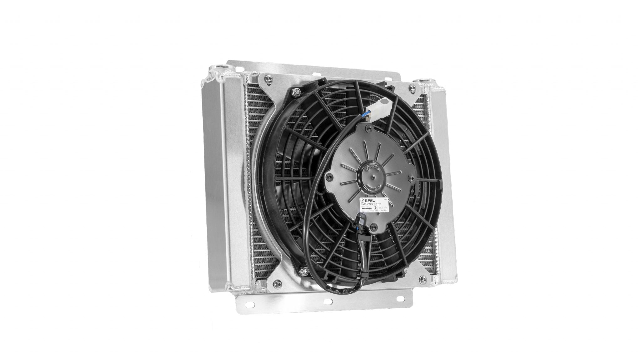 Universal 42mm Oil Cooler Module w/ 9 Inch Spal Fan
 12.75 Inch x 9.75 Inch C&R Racing