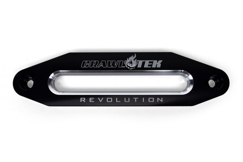 Winch Fairlead 10 Inch Bolt Pattern 7 Inch Opening Black Aluminum Hawse Fairlead Crawltek