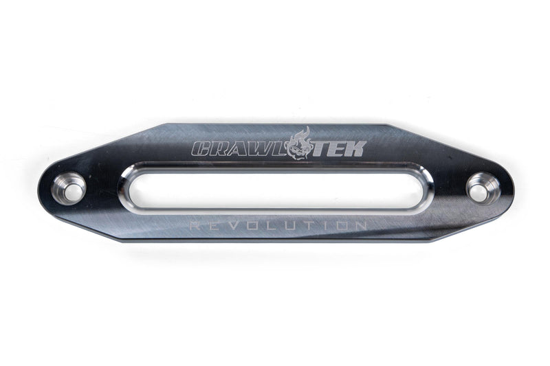 Winch Fairlead 10 Inch Bolt Pattern 7 Inch Opening Bare Aluminum Hawse Fairlead Crawltek