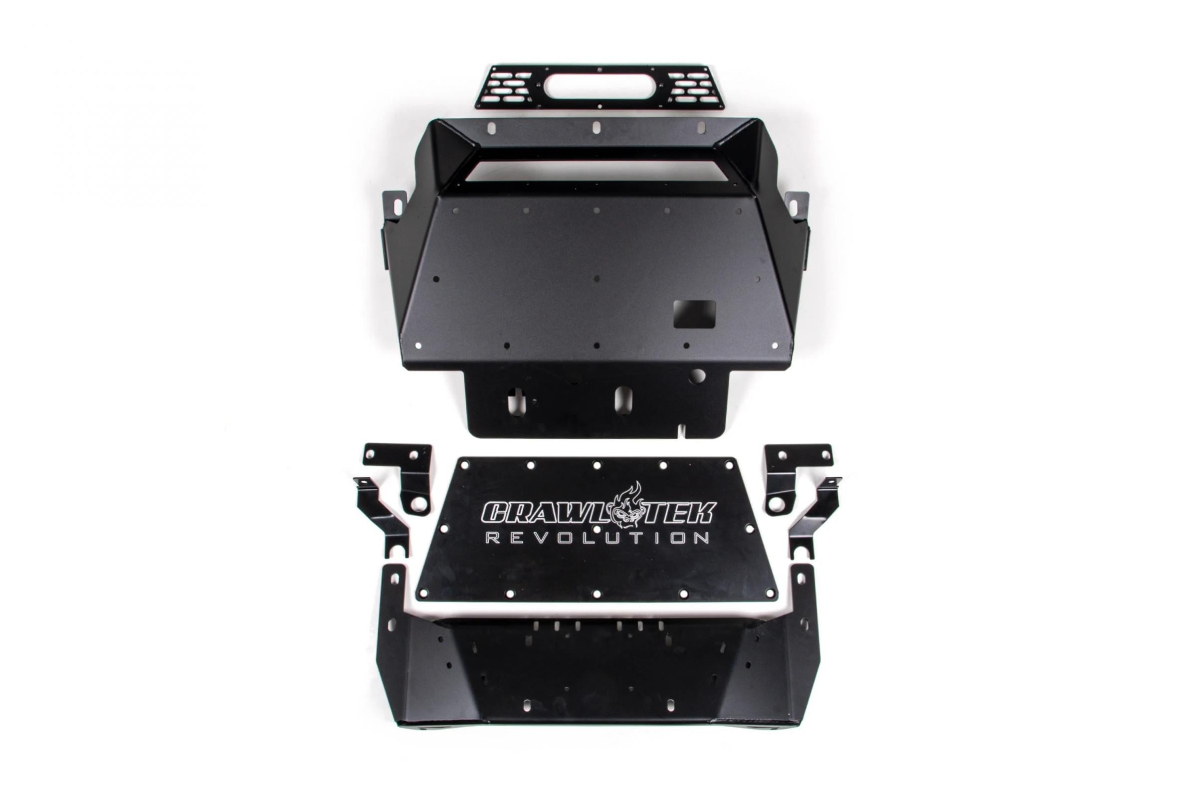 Bronco Front Skid Plate Blaze Series For 21-24 Ford Bronco Without Winch Mount CrawlTel