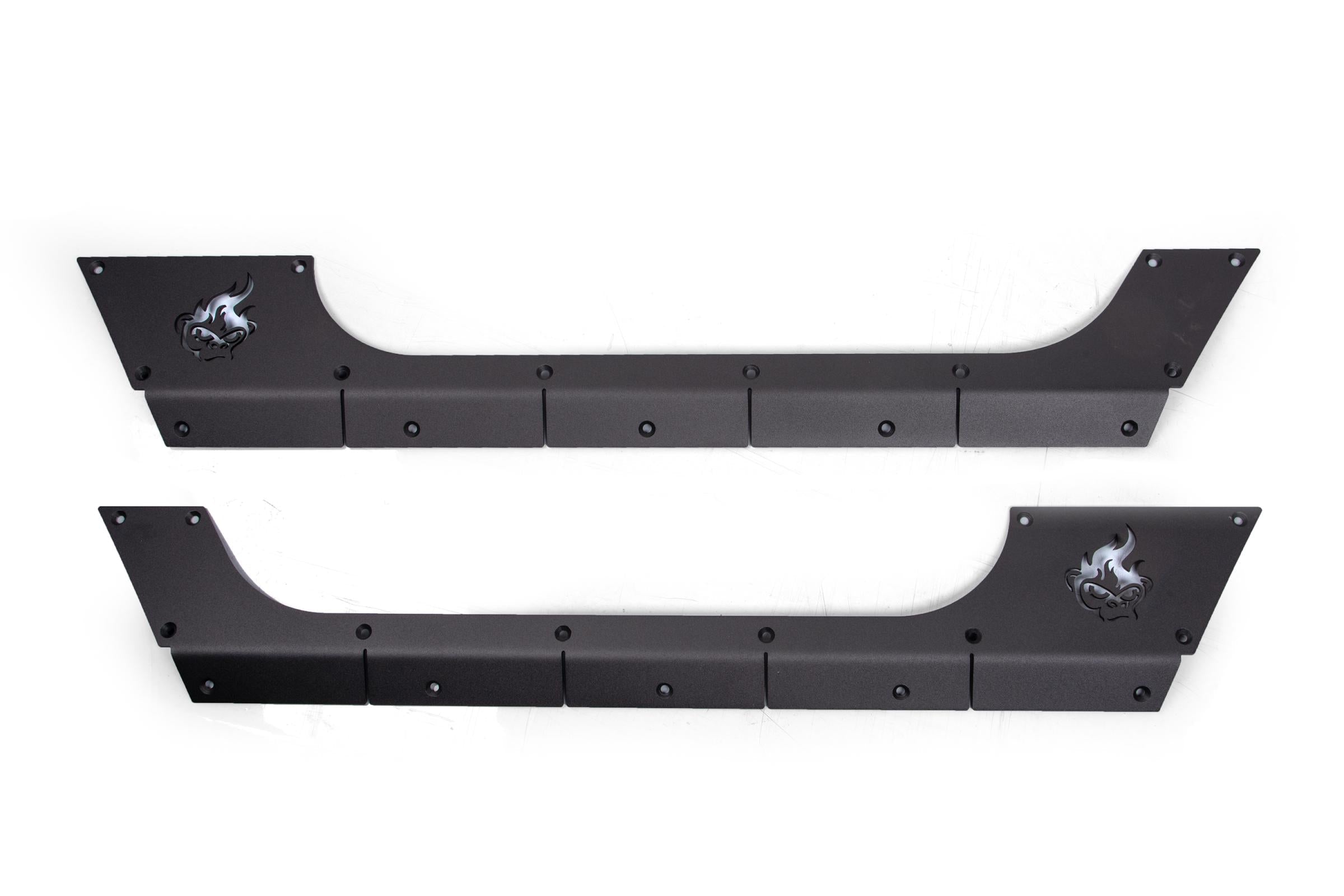 Jeep JK Rocker Body Cladding For 07-18 Jeep Wrangler JK 2 Door CrawlTek