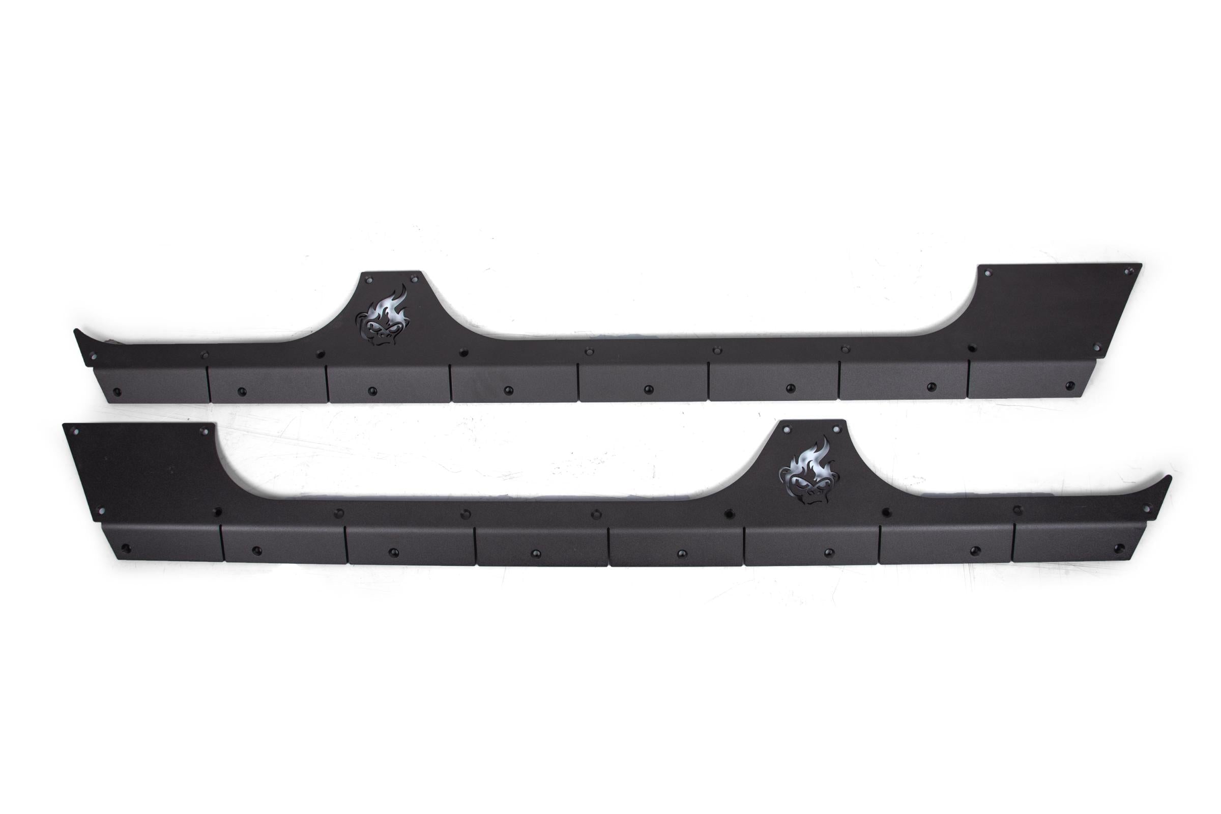 Jeep JK Rocker Body Cladding Steel For 07-18 Jeep Wrangler JK 4 Door CrawlTek