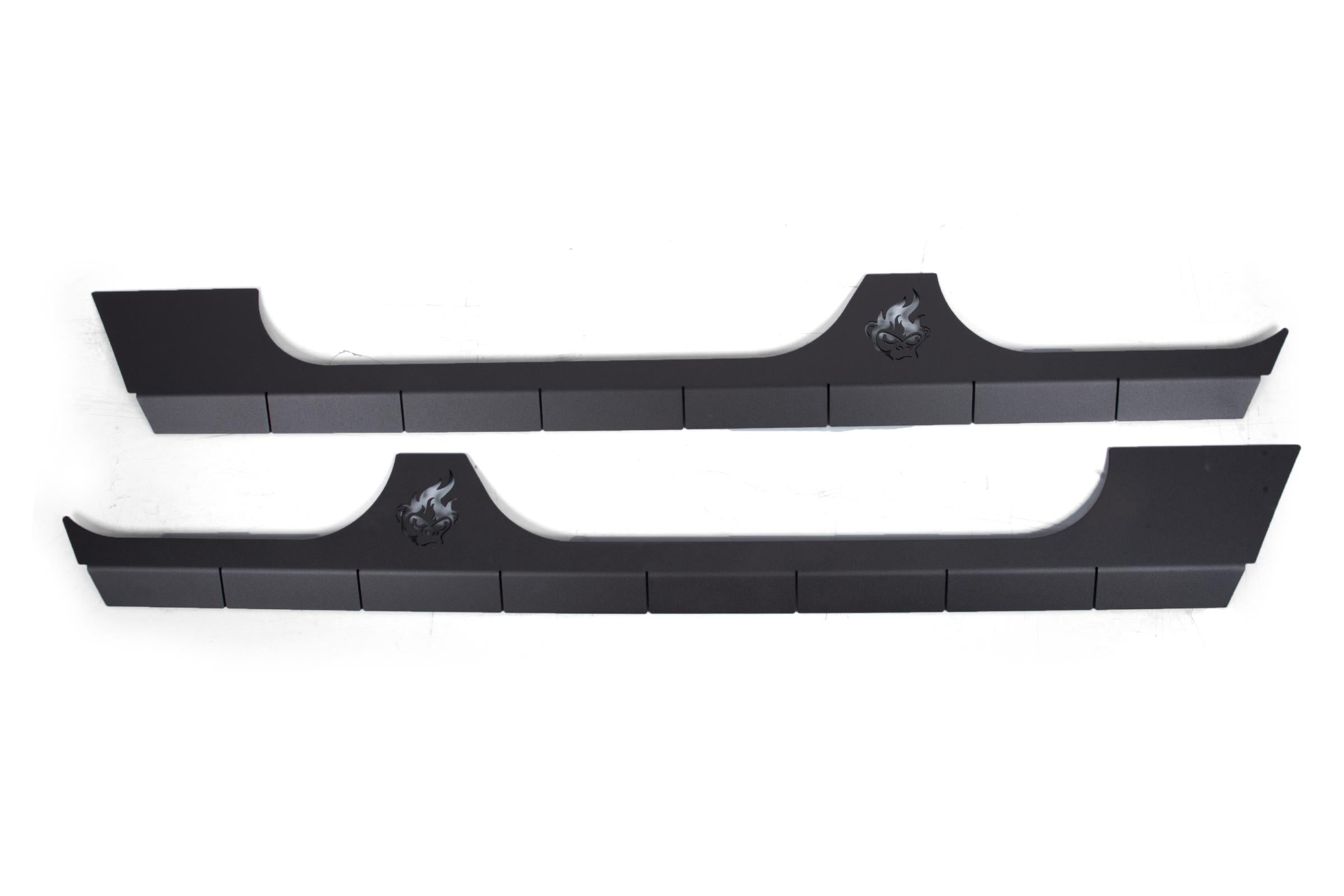 Jeep JK Rocker Body Cladding Aluminum For 07-18 Jeep Wrangler JK 4 Door CrawlTek