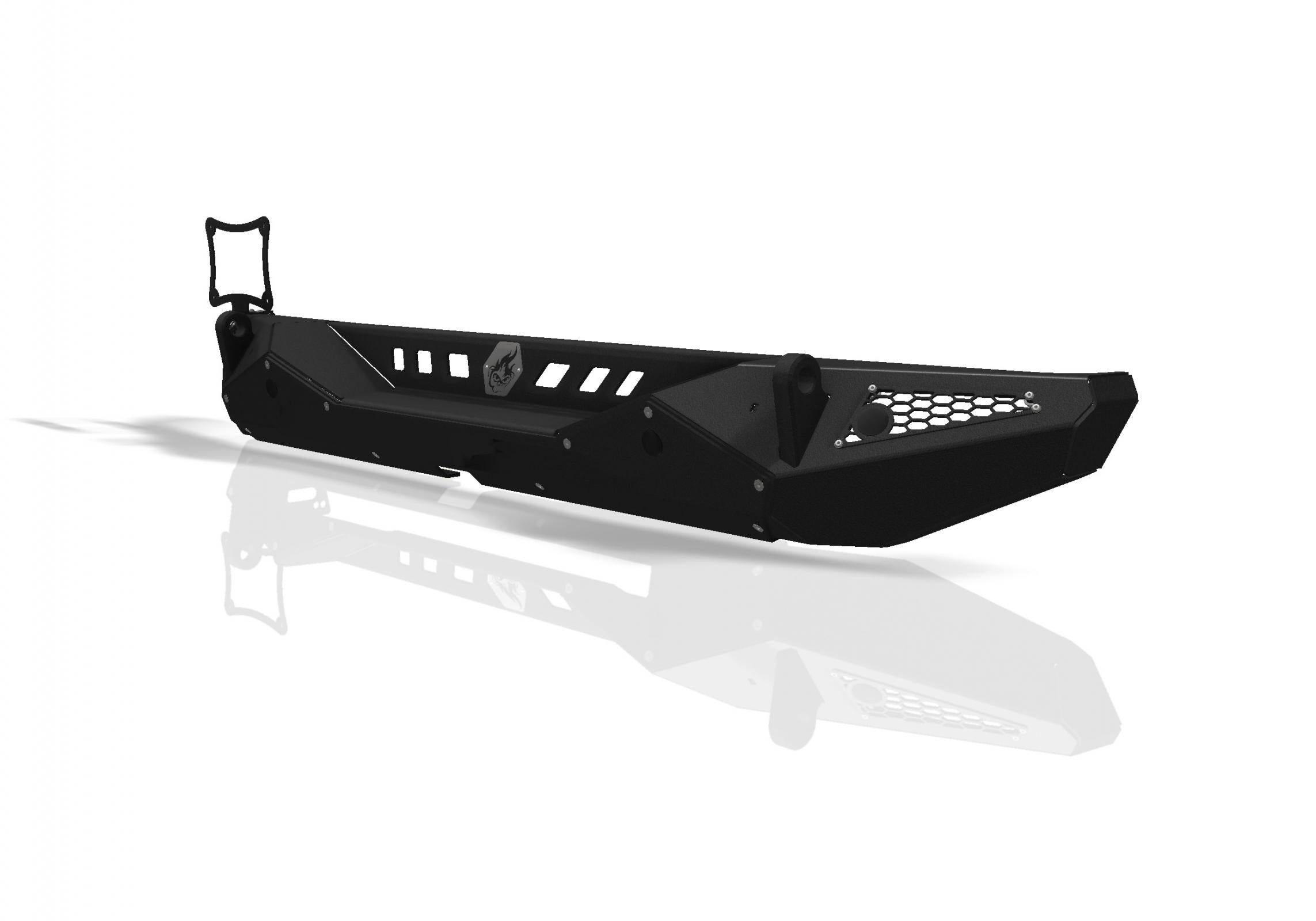 Wrangler JL Rear Bumper No Lightbar Cutout Blaze Series For 18-Up Jeep Wrangler JL CrawlTek