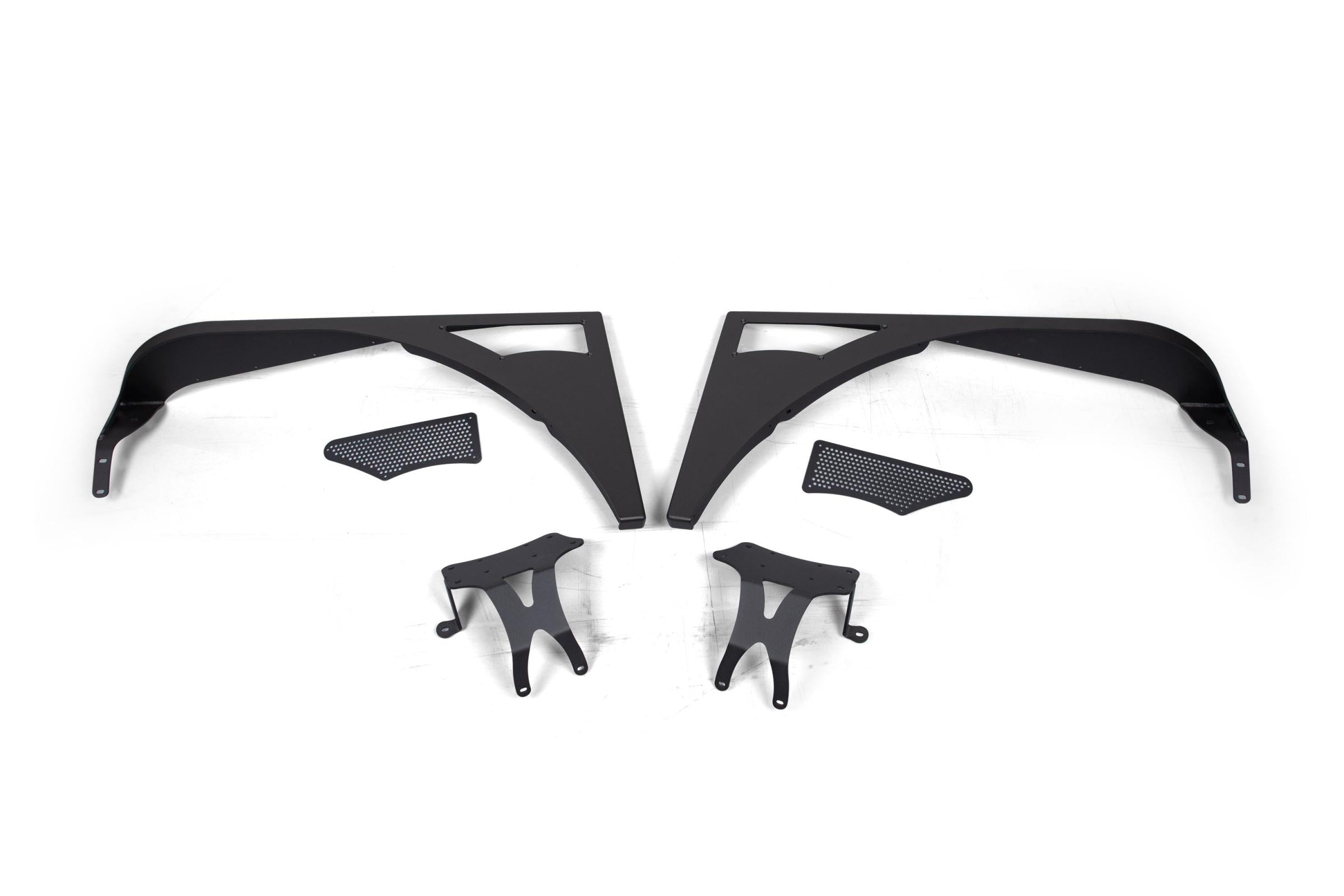 Wrangler TJ Fenders For 97-06  Jeep Wrangler TJ Inferno Highline Steel CrawlTek