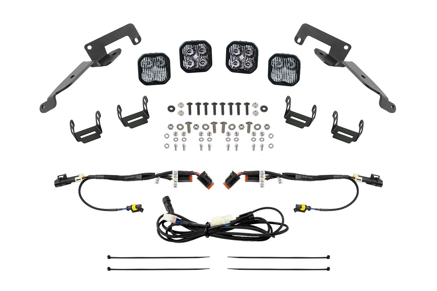 SS3 LED Headlight Kit for 2022-2024 Honda Talon, Pro White ABL