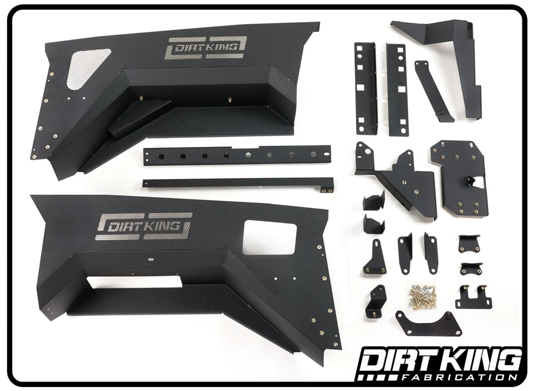 Over-sized Front Wheel Wells