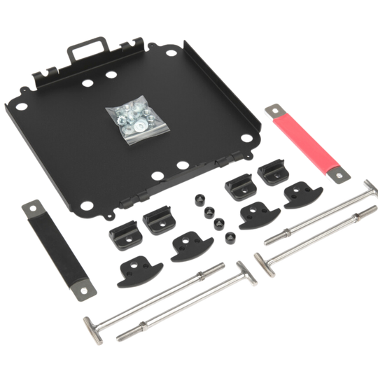 E360 Group 27 - 100, 120 Ah Dual Tie Down Tray System with One Set of Bus Bars. [C]