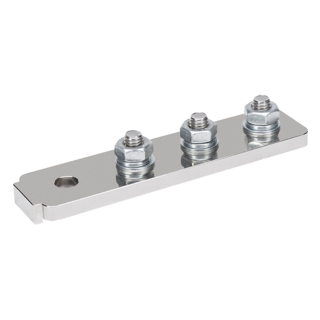 E360 500 A Nickel-Plated Copper Multi Terminal Bus Bar [C]