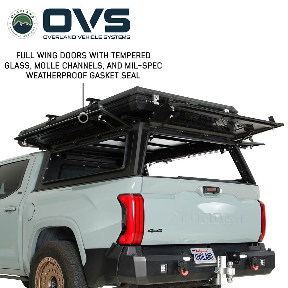 Pro+ wing doors open