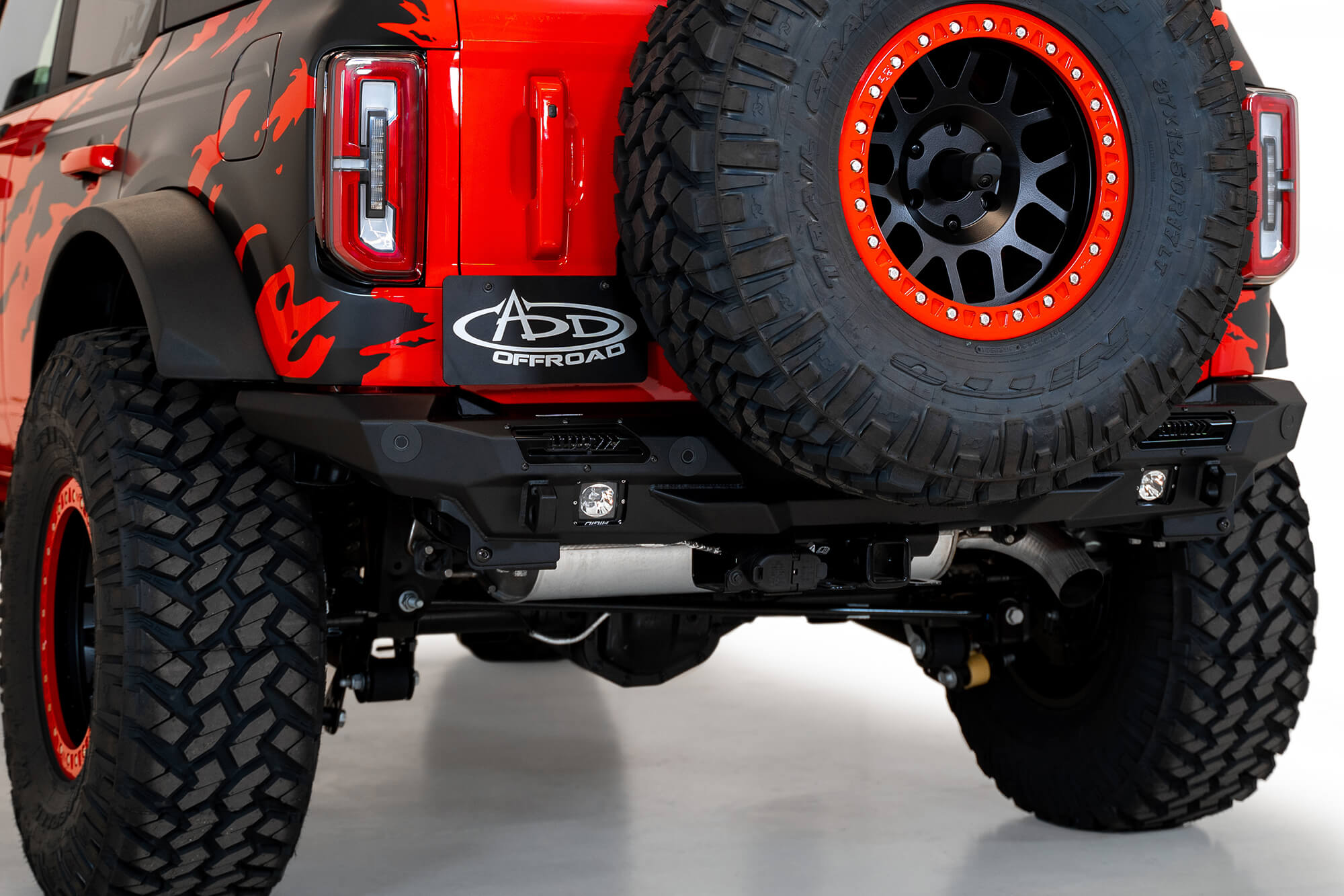 2021-2025 Ford Bronco Stealth Fighter Rear Bumper