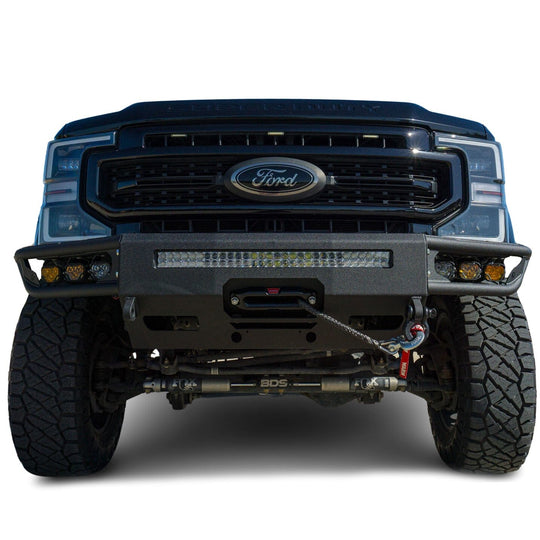 2017-2022 FORD SUPERDUTY F250/F350 DIABLO FRONT WINCH BUMPER Chassis Unlimited Inc. 
